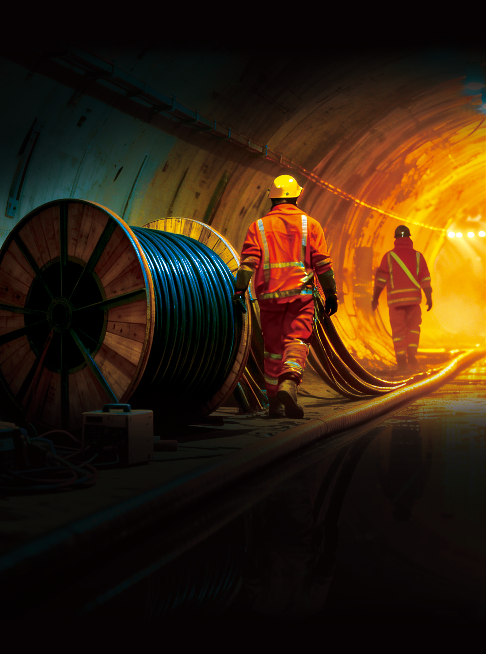 CY cable laying and pulling equipment